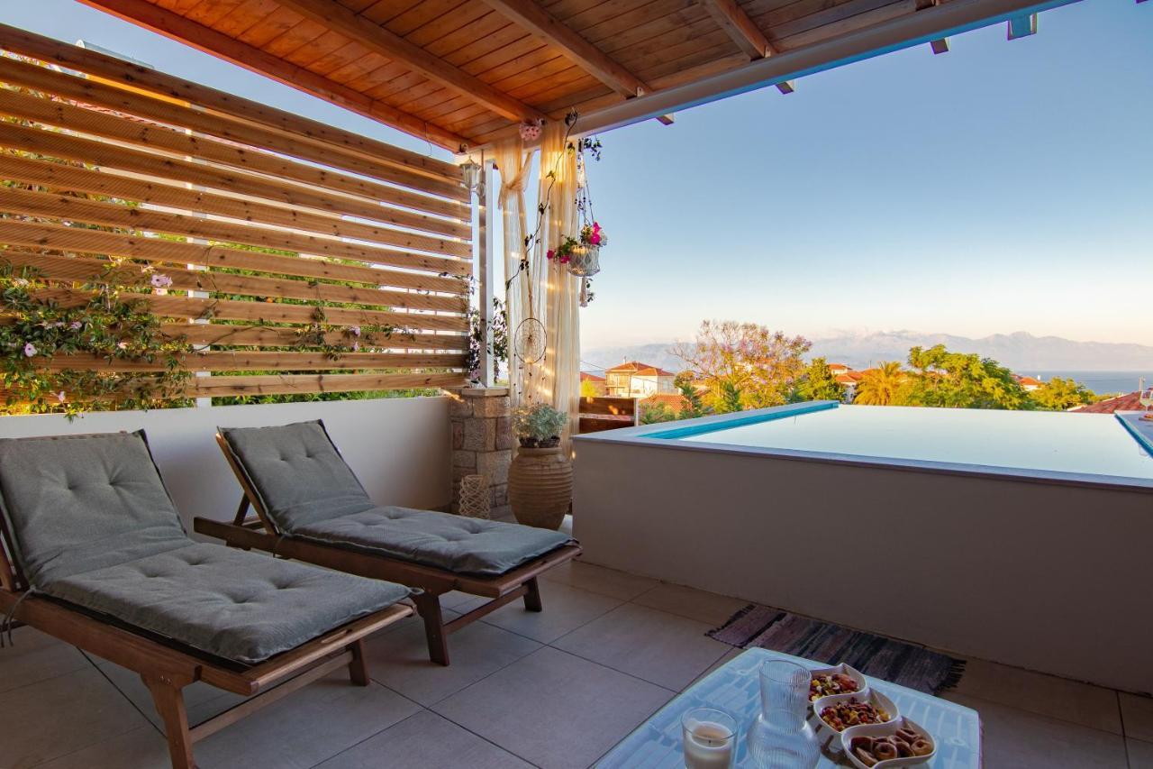 Georgianna'S Suite With Private Pool , 'Blank Suite' Harokopió Kültér fotó